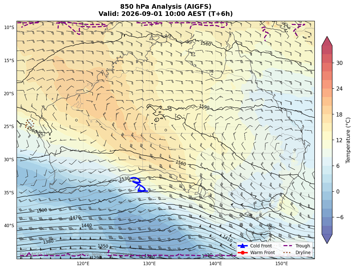 850 hPa Analysis
