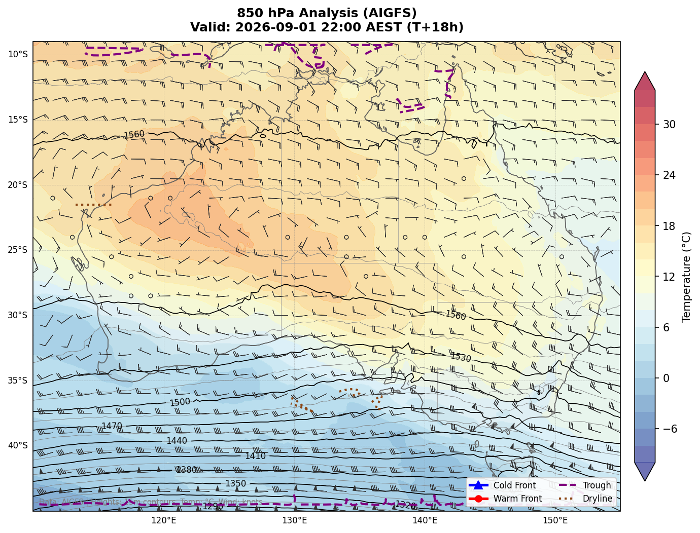 850 hPa Analysis